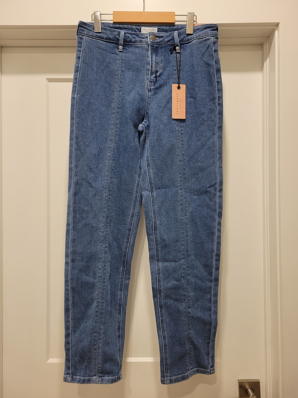 Sanctuary Denim Nixie Slim Straight Standart Rise Women's Jeans, Size 28